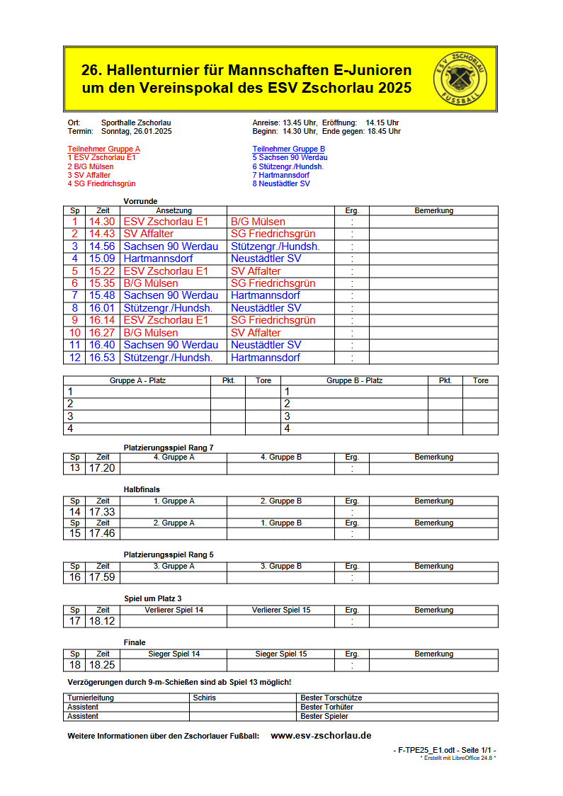 26. Opel-Zimpel-Cup 28.12.2024 26. Opel-Zimpel-Cup 28.12.2024